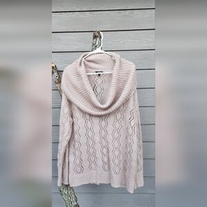 Apt. 9 Women's Soft Pink Cowl Neck Sweater